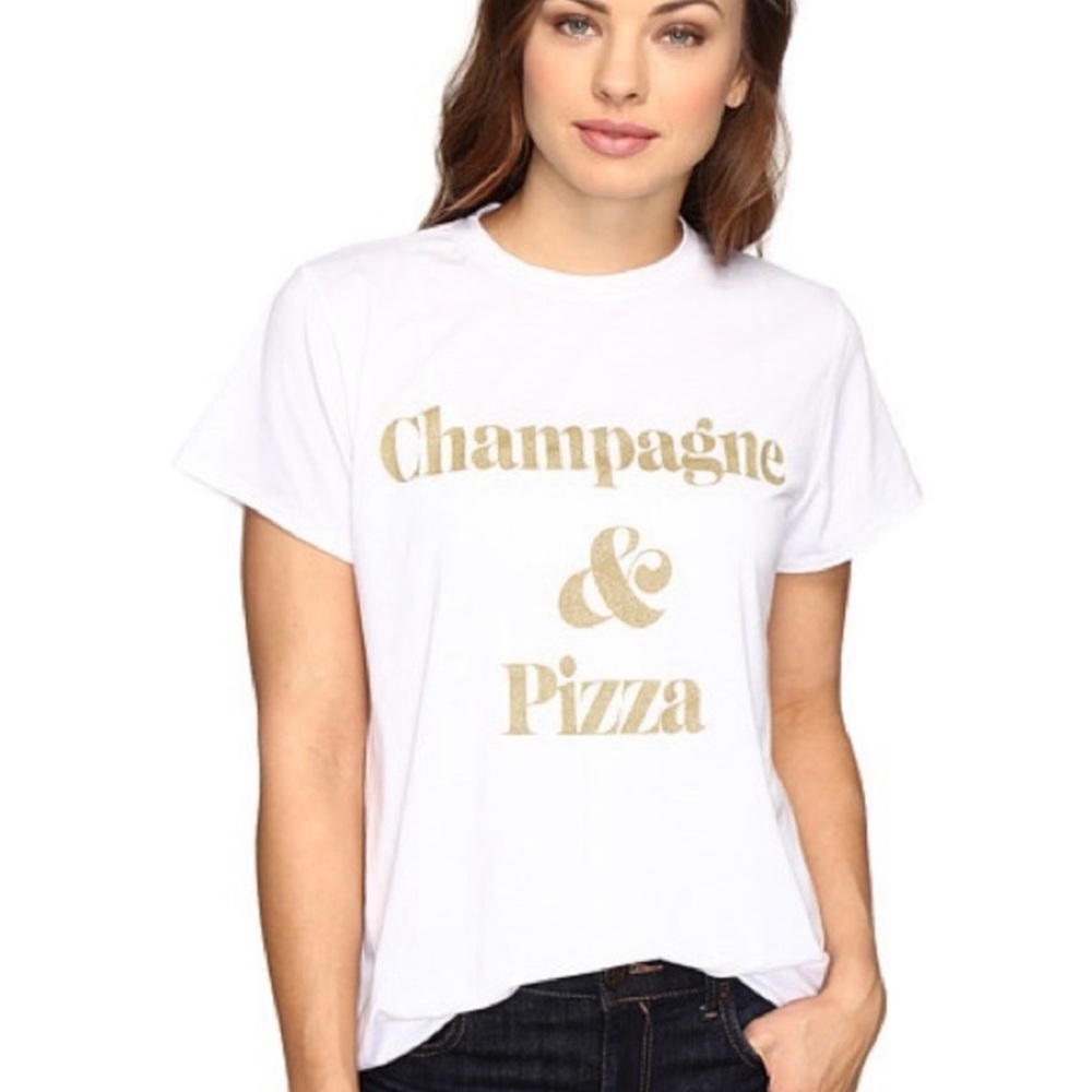 Show me your mumu champagne & pizza tee